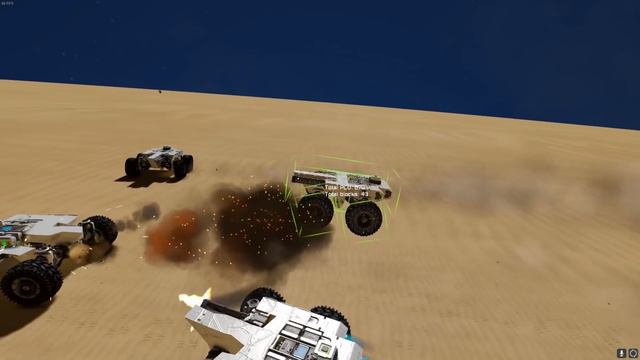 Space Engineers - Automated Gatling Rover смотреть онлайн
