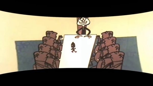 Dinky Duck in curved screen CINEMACSOPE