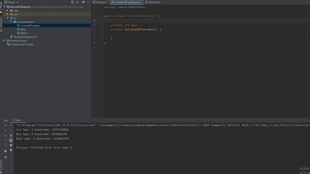 Singleton Vs Normal Java Class, 2 approaches to create Singleton class with proof to verify смотреть онлайн