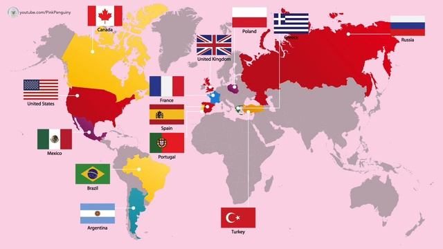 English Lesson #5 | Learning Countries & Nationalities смотреть онлайн