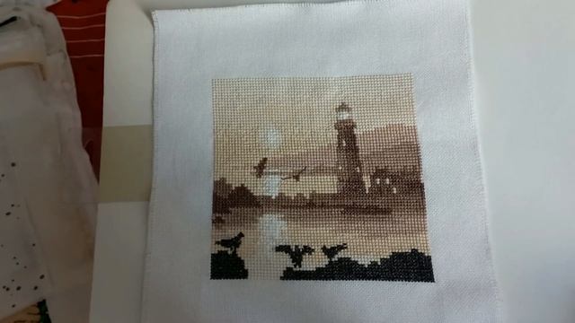 Вышивка. Рулон не оформленных работ. Мои готовые работы. смотреть онлайн