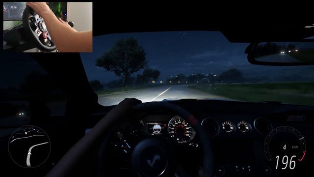 FORD MUSTANG GT350 - FORZA HORIZON 5 - STEERING WHEEL (900º) + GEARBOX GAMEPLAY! смотреть онлайн