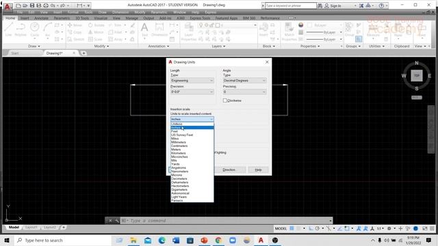 How to set up Units in AutoCAD in Bangla by Dream Builders BD! смотреть онлайн