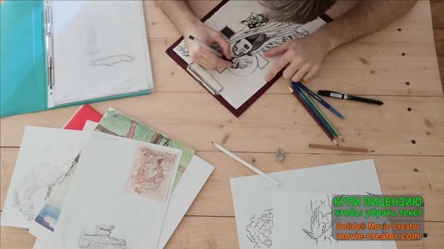 рисунок карандашом смотреть онлайн