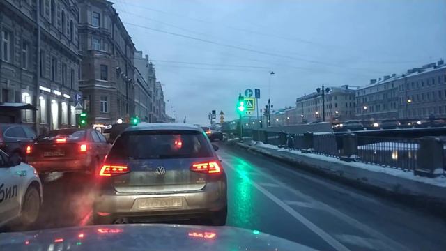 2020.12.27. Погода Петербург. 16:00. -2°. От Петроградки до Максидома на Московском. смотреть онлайн