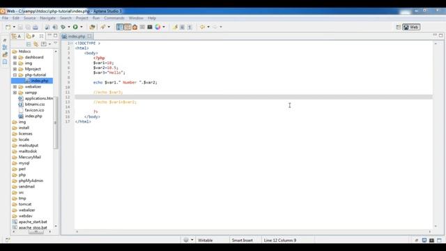 PHP Variables | PHP Tutorial for Beginners In Hindi - 5 смотреть онлайн