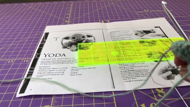 Star Wars Yoda Crochet rounds 4-9 смотреть онлайн