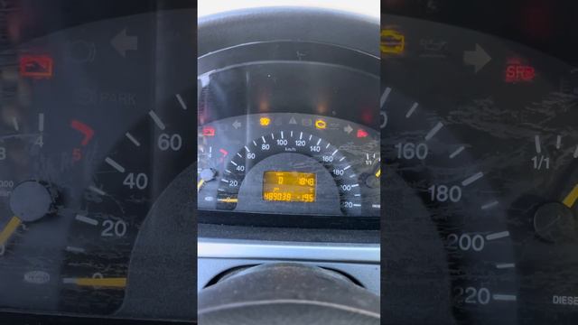 -25° заводим Mercedes Viano ￼