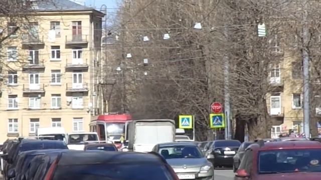 Трамвай Санкт-Петербурга 8-273: 71-623-03 (УКВЗ) б.3710 по №40 по изм. марш. (11.04.18) смотреть онлайн