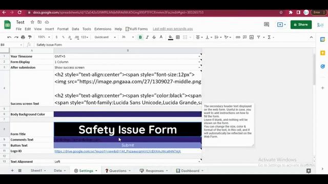 Create Form from Google Spreadsheet and use on Wordpress or any website | Google Forms смотреть онлайн