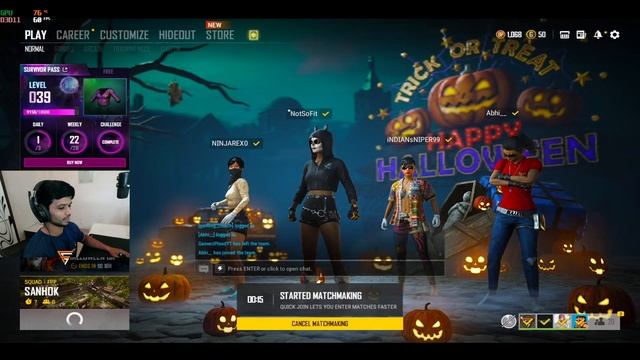 Chicken Gameplay | PUBG Battlegrounds live with Fit gamer | Pubg PC Live Stream India смотреть онлайн