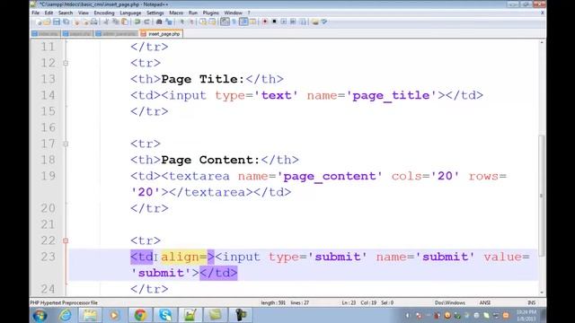 Create admin panel and website using php and mysql Hindi Part 12 смотреть онлайн