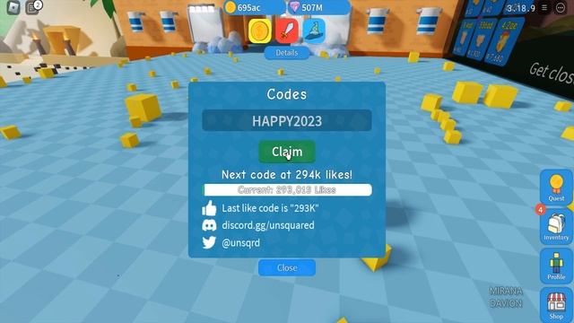 Roblox Unboxing Simulator New Code March 2023