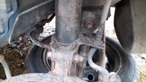 Замена амортизатора Лачетти универсал.