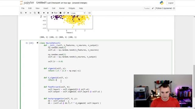 Making a Neural Network from Scratch (Part 3) | Shallow Neural Network in Python смотреть онлайн