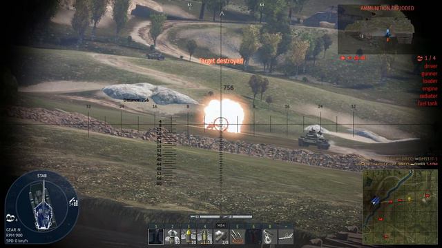 Girls und Panzer: Anzio High School (War Thunder Sound Mod) смотреть онлайн