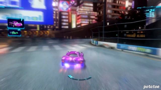 Cars 2: The Video Game | Racer Holley - Ginza Sprint | potatoe смотреть онлайн