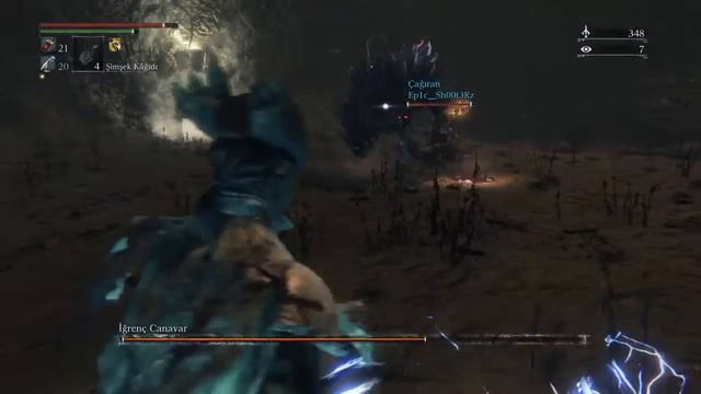 Abhorrent Beast BOSS - Pthumeru Chalice - Online PvE 2v1 - Bloodborne смотреть онлайн