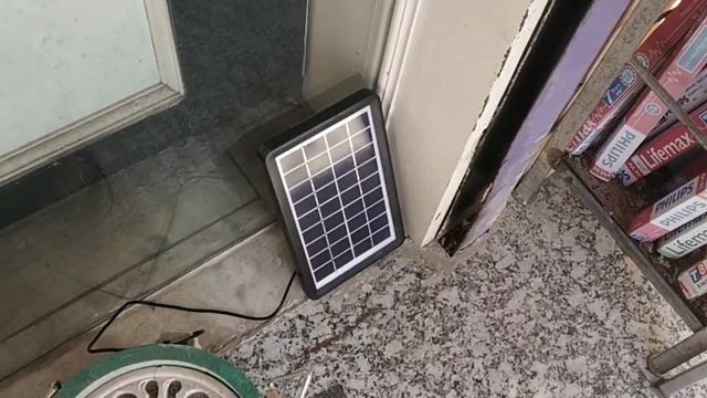 Solar Home Light With 12V 20Watts Solar Panel & 12V 7Ah Battery Box : Features And Quick Review