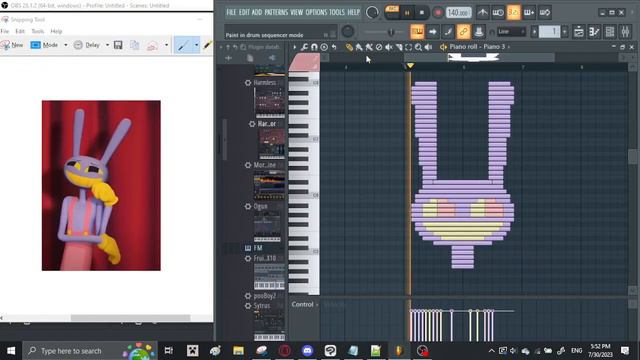 jax the amazing digital circus piano art смотреть онлайн