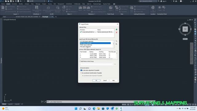 HOW TO IMPORT TEXT FILE IN CIVIL 3D смотреть онлайн