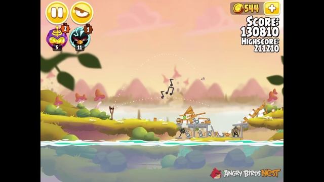 Angry Birds Seasons Fairy Hogmother 1-17 Walkthrough 3 Star смотреть онлайн