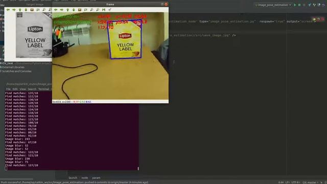 Ros Image Pose Estimation with blur detector смотреть онлайн