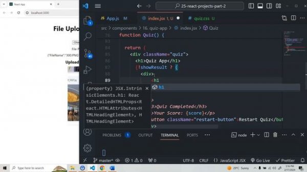🚀🔥 Build 25 React JS Projects in 9 Hours | React Interview Coding Questions | Part 2