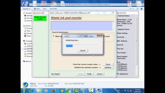 Epson L130 Resetter , How To Reset Easily [2024] смотреть онлайн