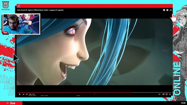 REACT: "Get Jinxed" (MV) - Djerv & League Of Legends смотреть онлайн