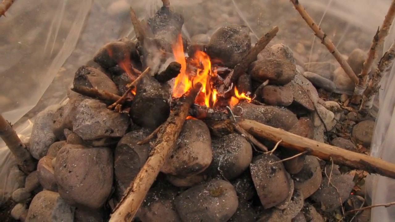 Походная печь на горной реке. Кожим, приполярный Урал. КукуруЗо. смотреть онлайн