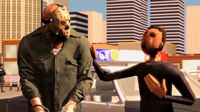 Балди vs Джейсон Вурхиз 4: Злодей Арестован (Пятница 13 Baldis Basics хоррор 3D Анимация) смотреть онлайн