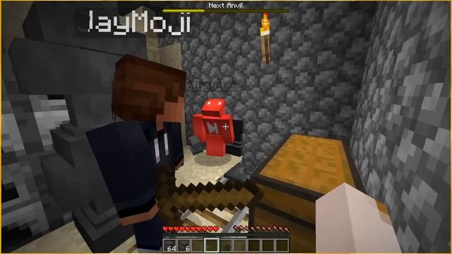 Minecraft but if you stop you get crushed смотреть онлайн