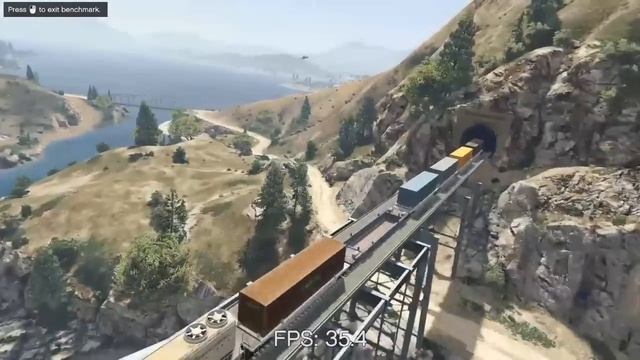 GTA 5 Benchmark w/ R9 280X & AMD Athlon X4 760K (Normal Settings) смотреть онлайн