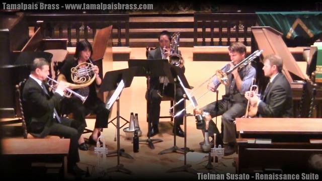 TIELMAN SUSATO DANSE SUITE | Tamalpais Brass смотреть онлайн