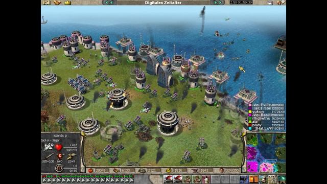 Empire Earth - Islands f11 60 (3 vs. 5) Pocket смотреть онлайн