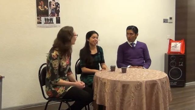 Interview to Hernan Rodriguez y Florencia Labiano. St. Petersburg. смотреть онлайн