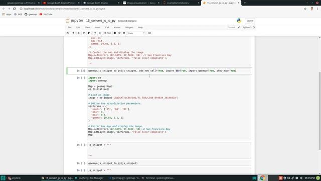 GEE Tutorial #15 - Converting Earth Engine JavaScripts to Python directly within Jupyter notebook смотреть онлайн