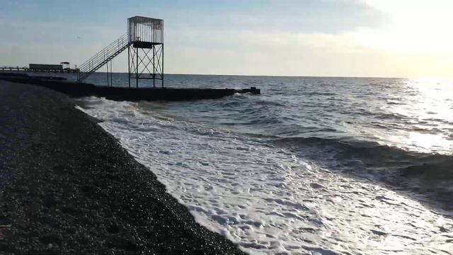Walking beach Russia 🌏 Sochi Adler November 2020 смотреть онлайн