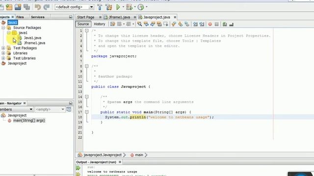 java programs using Netbeans IDE(Integraed Development Environment) смотреть онлайн