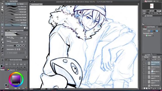 Sal & Viktor - Pokemon Trainer Comm [Speedpaint/Time Lapse] Clip Studio Paint смотреть онлайн