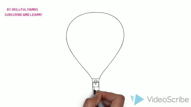 How to Draw an Air balloon / Как нарисовать Воздушный шар смотреть онлайн