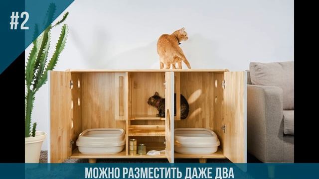 Туалетная тумба для кошачьего лотка смотреть онлайн