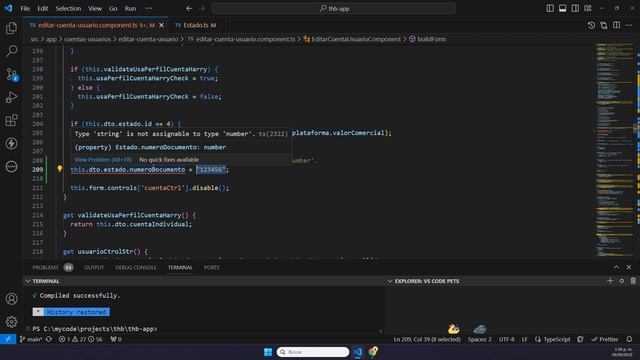 Solución (FIX): TypeScript: Type 'string' is not assignable to type 'number'. смотреть онлайн