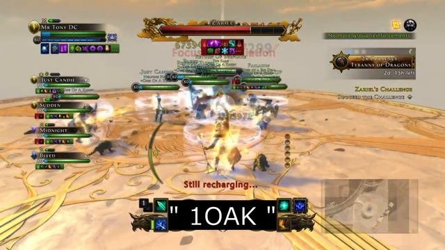 Zariel's Challenge 1st Completion on PS4 Platform DPS DC POV смотреть онлайн