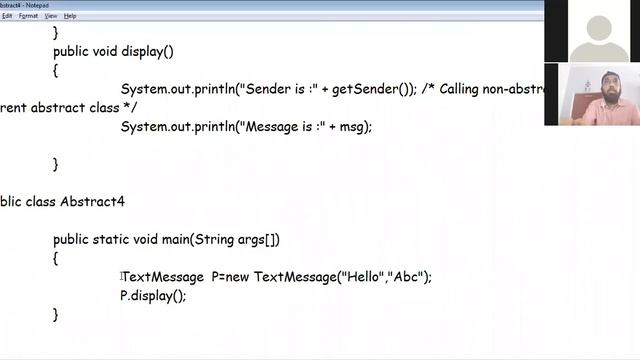 Java Lecture 31(abstract class,constructors in abstract class,non-abstract method in abstract class смотреть онлайн