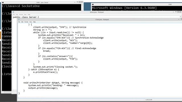 Learn Java Programming - SocketServer and Socket Part 1 смотреть онлайн