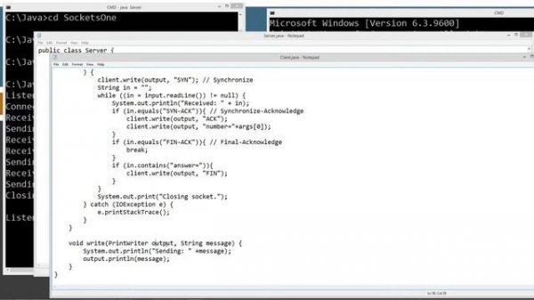 Learn Java Programming - SocketServer and Socket Part 1