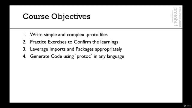 Complete Introduction to Protocol Buffers 3 : Course Structure смотреть онлайн
