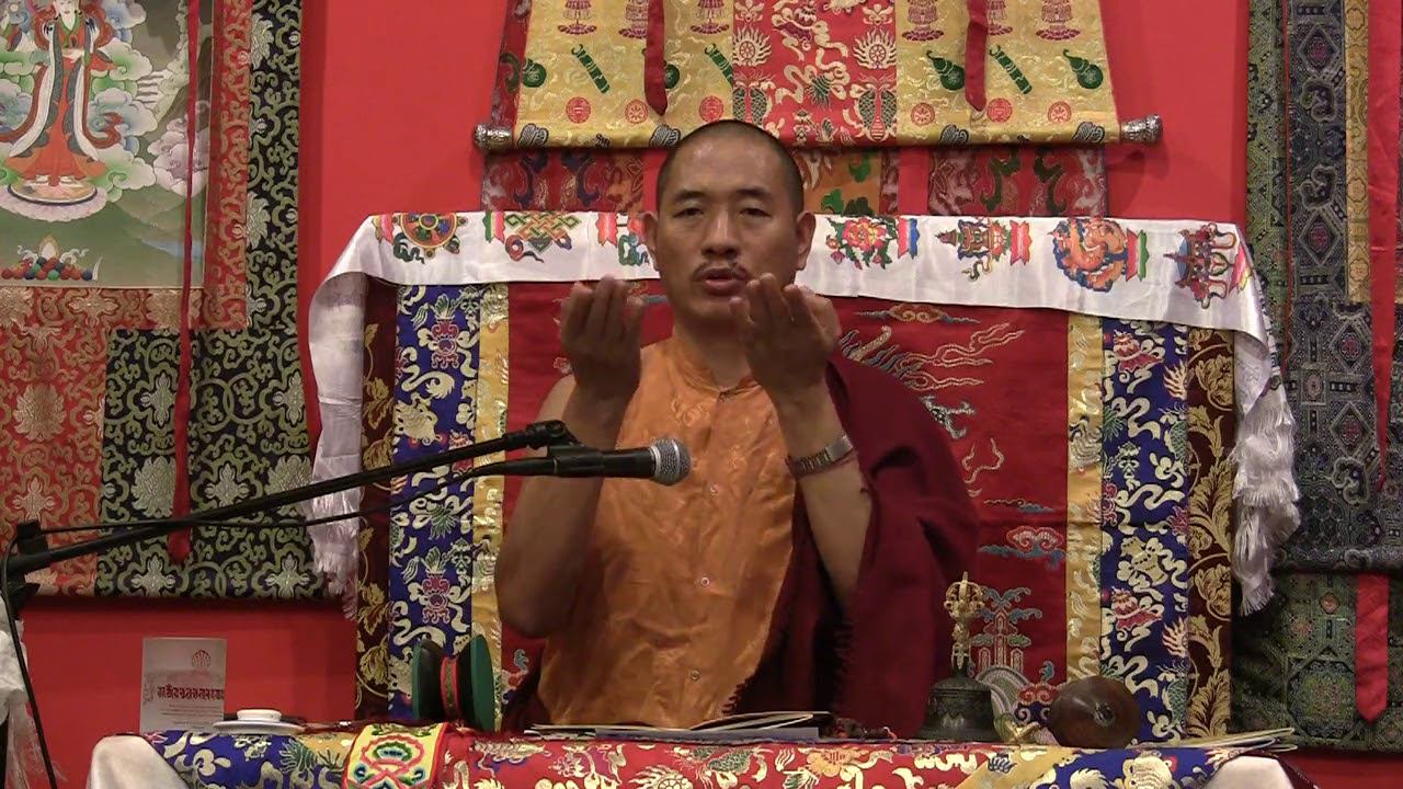Практика Манджушри по садхане «Сияющее изначальное осознавание». Друпон Церинг Ринпоче, Москва 2016 смотреть онлайн
